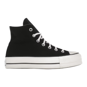 Converse   Chuck   Taylor   All   Star   Hi   Platform   Black   White   (Women's)