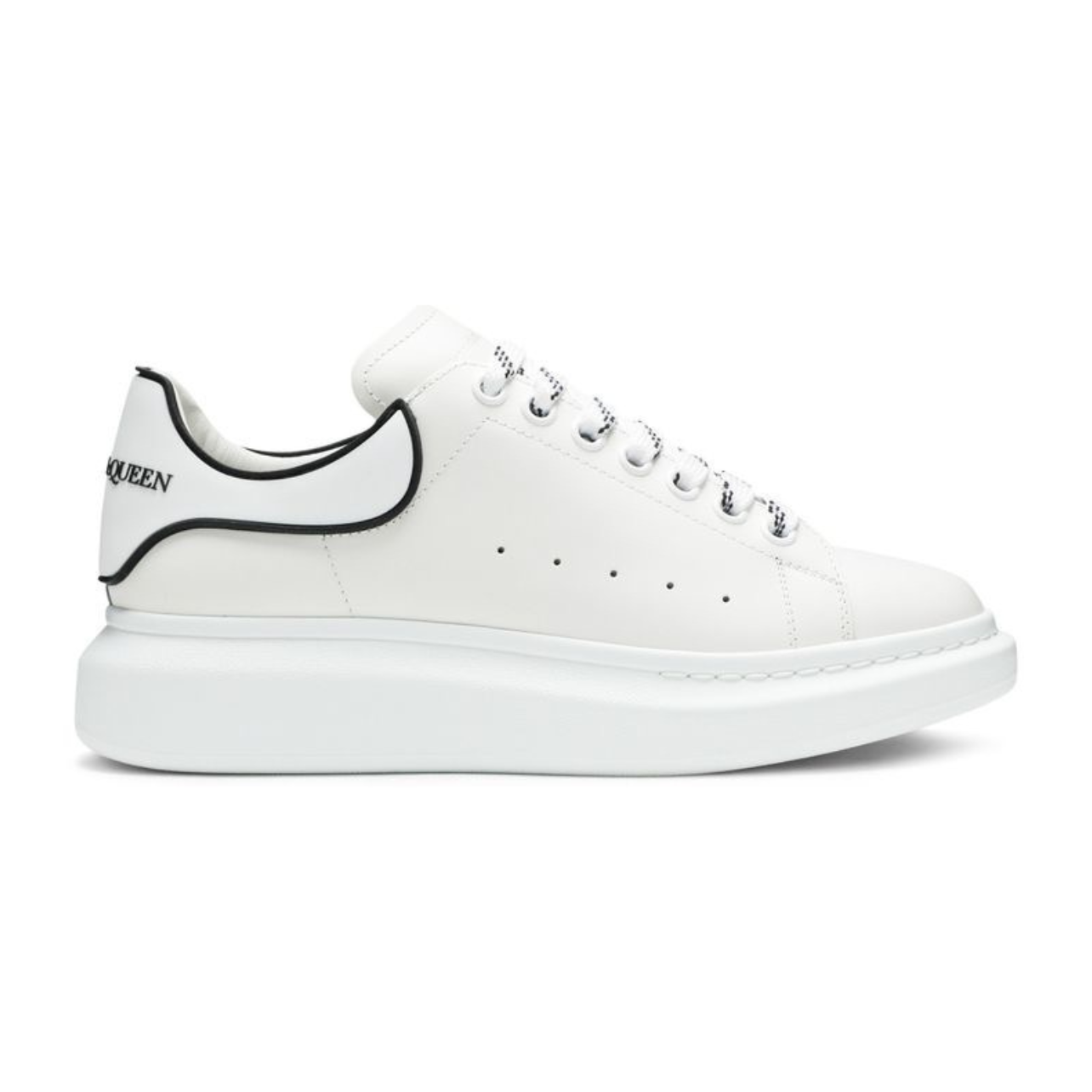 AlexanderMcQueenOversizedSneaker_NewTechCalf-1 Alexander McQueen Oversized Sneaker 'New Tech Calf - White Black - Image 1