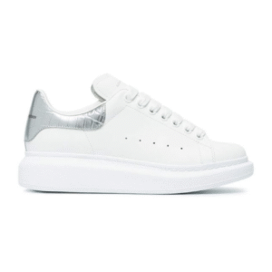 Alexander McQueen Oversized Sneaker 'White Sliver'