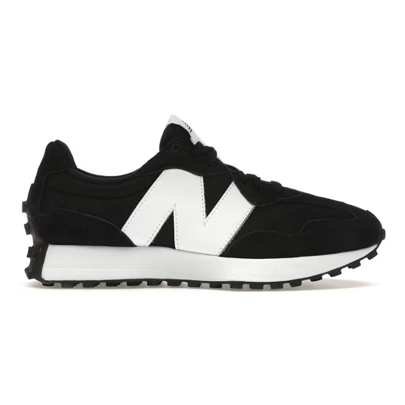Blac1234_-3 New Balance 327 – Black White - Image 1