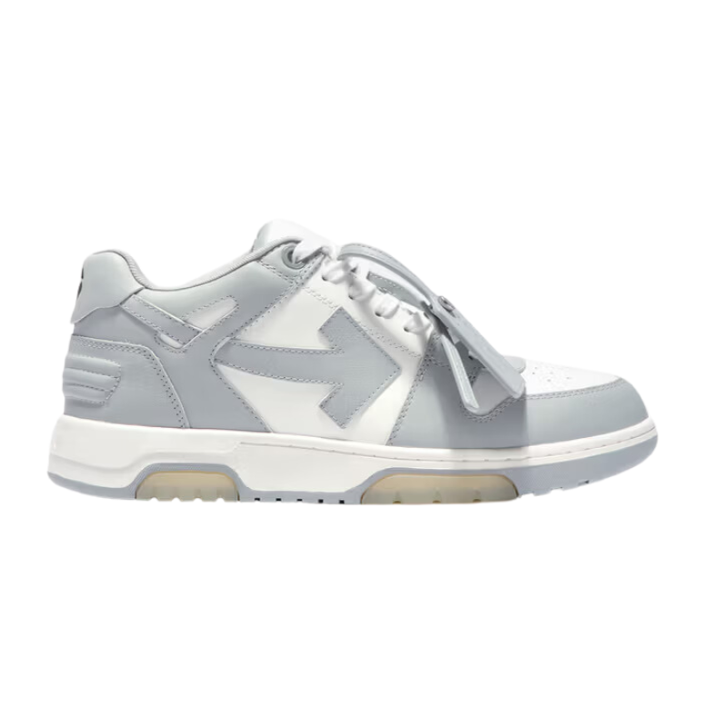 Blac1234_-51 OFF-WHITE Out Of Office Calf Leather – White Grey - Image 1