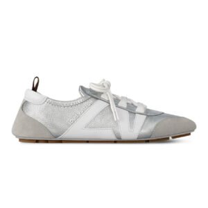 Louis Vuitton LV Sneakerina Metallic grained calf leather