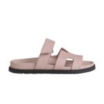 Hermes Chypre Sandal – Pink Suede