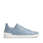 Zegna Triple Stitch™ Light Blue Sneakers