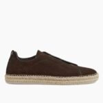 DARK BROWN SUEDE TRIPLE STITCH™ ESPADRILLES